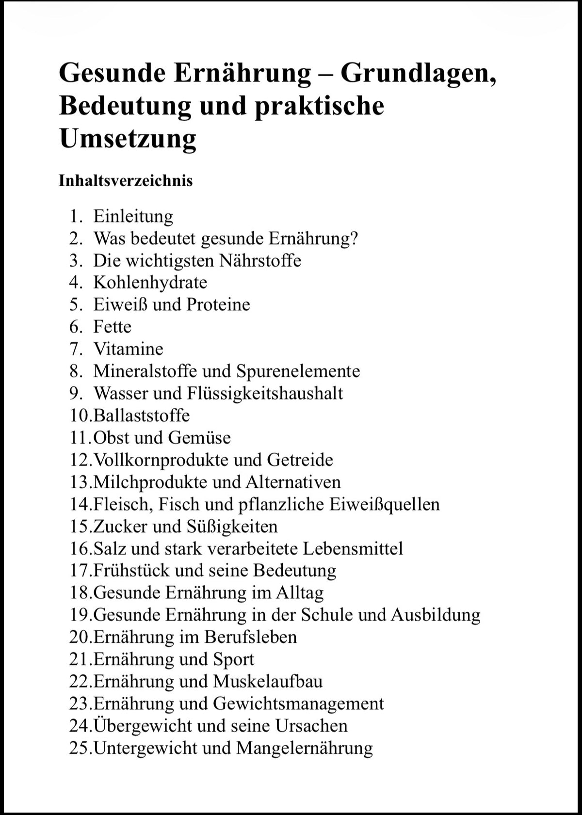Online Diät-Kurs